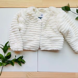 Faux fur coat